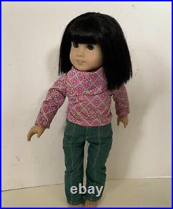 AMERICAN GIRL- Ivy Ling 18 DOLL With OUTFIT- Retired