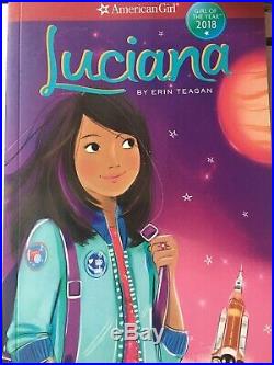 AMERICAN GIRL LUCIANA VEGA 18 DOLL OF THE YEAR and BOOK