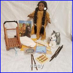 AMERICAN GIRL PLEASANT COMPANY 18'' KAYA DOLL With ACCESSORIES LOT