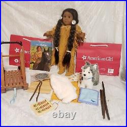AMERICAN GIRL PLEASANT COMPANY 18'' KAYA DOLL With ACCESSORIES LOT