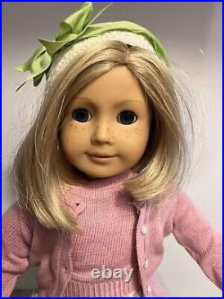 AMERICAN GIRL PLEASANT COMPANY KIT KITTREDGE 18 DOLL IN RETIRED MEET With Extras