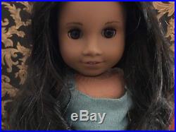 AMERICAN GIRL SONALI Doll Of Year Lot 2009 RETIRED HTF EUC books. & AG Dog Honey