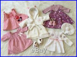 Adorable! American Girl Bitty Baby Lot (Doll Clothes Outfits Shoes Accessories)
