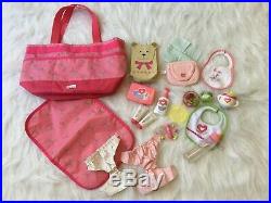 Adorable! American Girl Bitty Baby Lot (Doll Clothes Outfits Shoes Accessories)