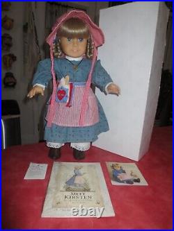 All Original Pleasant Company American Girl Kirsten Doll in Meet, Box & Papers