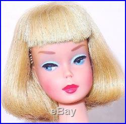 Amazing! Silver Blonde Long Hair High Color American Girl Barbie Doll Mint! 3DAY