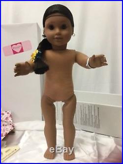 American Girl 18 Doll Josefina Montoya Hospital Gown 4-Outfits-4-Shoes HUGE LOT