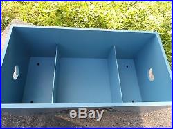 American Girl 18 Doll Kirsten Blue Wooden Storage Trunk Pleasant Company