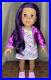 American Girl 18 Doll Truly Me #86 Purple Hair EUC Pierced Ears with Meet HTF