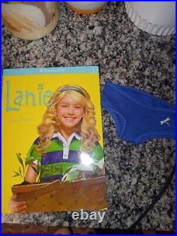 American Girl 18 LANIE Doll & Book 2010 RETIRED Doll Of The Year, FAST SHIP