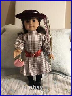 American Girl 2008 Samantha Meet Outfit Violin Music Stand Mini Doll Book