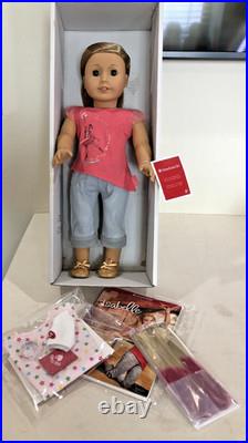 American Girl 2014 Isabelle Palmer 18 Doll in Meet Outfit Hair Book AG Hospital