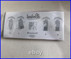 American Girl 2014 Isabelle Palmer 18 Doll in Meet Outfit Hair Book AG Hospital