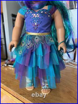 American Girl 2022 Sapphire Splendor Swarovski Crystals Limited Edition USED