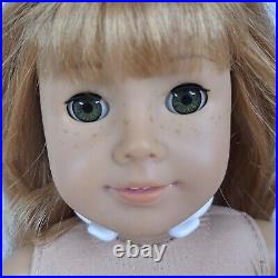 American Girl #38 Just Like You 18 Doll Retired 2015 Freckles Green Eyes