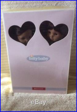 American Girl 5G/5B Bitty Baby Boy Girl TWINS Brown Hair Eyes ONLY HELD ONCE BOX