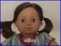 American Girl 5G/5B Bitty Baby Boy Girl TWINS Brown Hair Eyes ONLY HELD ONCE BOX