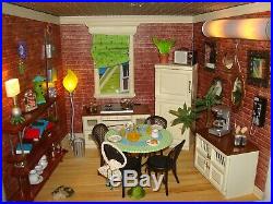 American Girl AG Mini's Illuma Rooms KITCHEN Miniature Furniture 1/12 Scale