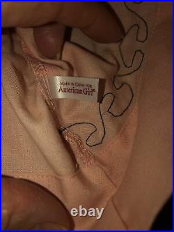 American Girl Addy Cape Island Dress & Hanger EUC RETIRED