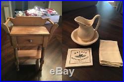 American Girl Addy Walker Huge Lot Bed Washstand Retired Outfits & Accessories