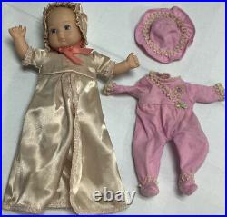 American Girl Baby Polly Doll with 2 outfits EUC