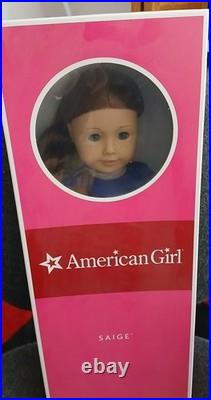 American Girl BeForever SAIGE Sage DOLL 2013 + BOOK + 1 RING- RETIRED