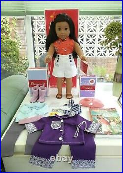 American Girl Beforever Doll (18) Nanea Boxed + Accessories VGC