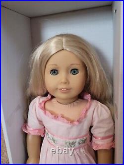 American Girl Beforever doll Caroline Abbott with box and book