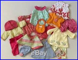 American Girl Bitty Baby Doll with outfits And Accessories LARGE LOT 40 Pieces