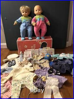American Girl Bitty Baby Twin Boy dolls Clothes Lot
