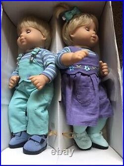 American Girl Bitty Baby Twins Blonde Hair Blue Eyes Dolls And Outfits
