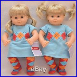 American Girl Bitty Baby Twins Two 3G Blonde/Blue Eyed Girls
