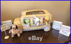 American Girl Bitty Bear & Friends Bus And Playhouse Complete Set 36 Pieces