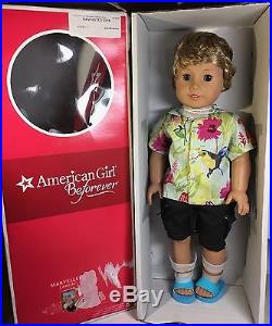 American Girl Boy doll New MaryEllen Mold, brown eyes with box