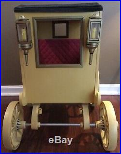 American Girl COLONIAL HORSE CARRIAGE with Roof HTF Felicity Elizabeth RETIRED