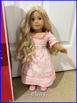 American Girl Caroline Abbot 18 With Meet Outfit, Accessories & Book RETIRED