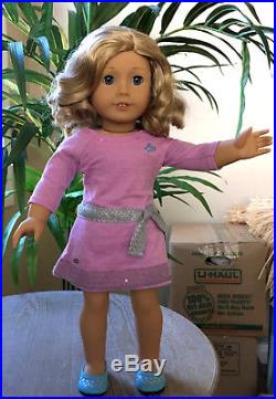 American Girl Caroline Doll Retired & Truly Me Doll with Clothes & Accessories Lot