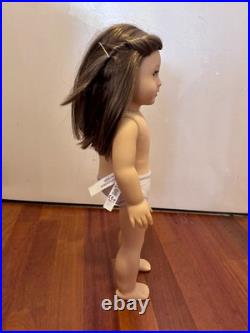 American Girl Create Your Own CYO Doll Jess Mold Brown Hair Light Skin VGUC