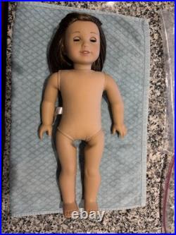 American Girl Create Your Own CYO Doll Jess Mold Brown Hair Light Skin VGUC