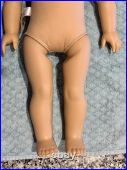 American Girl Create Your Own CYO Doll Jess Mold Brown Hair Light Skin VGUC