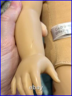 American Girl Create Your Own CYO Doll Jess Mold Brown Hair Light Skin VGUC