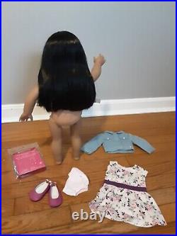 American Girl Create Your Own CYO Doll Sonali Mold Black Hair, Pierced Ears