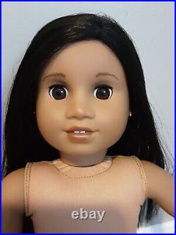 American Girl Create Your Own CYO Doll Sonali Mold Black Hair, Pierced Ears