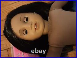 American Girl Create Your Own CYO Doll Sonali Mold Black Hair, Pierced Ears