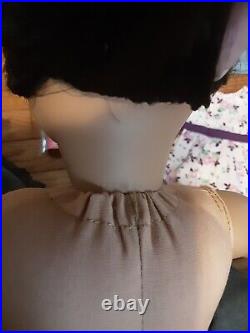 American Girl Create Your Own CYO Doll Sonali Mold Black Hair, Pierced Ears