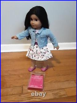 American Girl Create Your Own CYO Doll Sonali Mold Black Hair, Pierced Ears