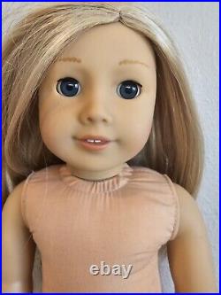 American Girl Create Your Own CYO Long Blonde Hair Blue Eyes Light Skinned Doll
