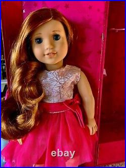 American Girl Create Your Own Doll Red Hair Retired Blue Eyes and Lets Celebrate
