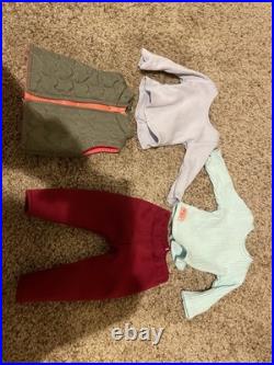 American Girl Custom Doll With Clothing, Shoes And Accessories