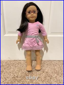 American Girl Custom Doll With Clothing, Shoes And Accessories